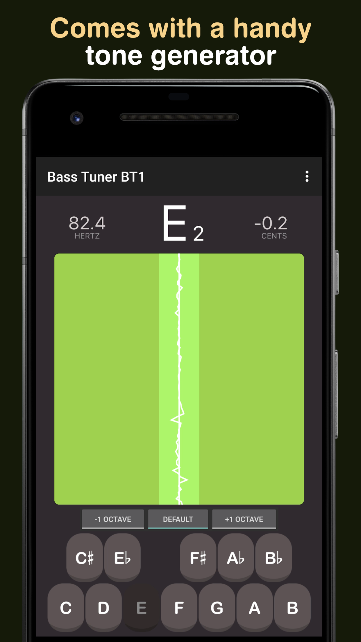 اسکرین شات 4 برنامه Bass Tuner BT1