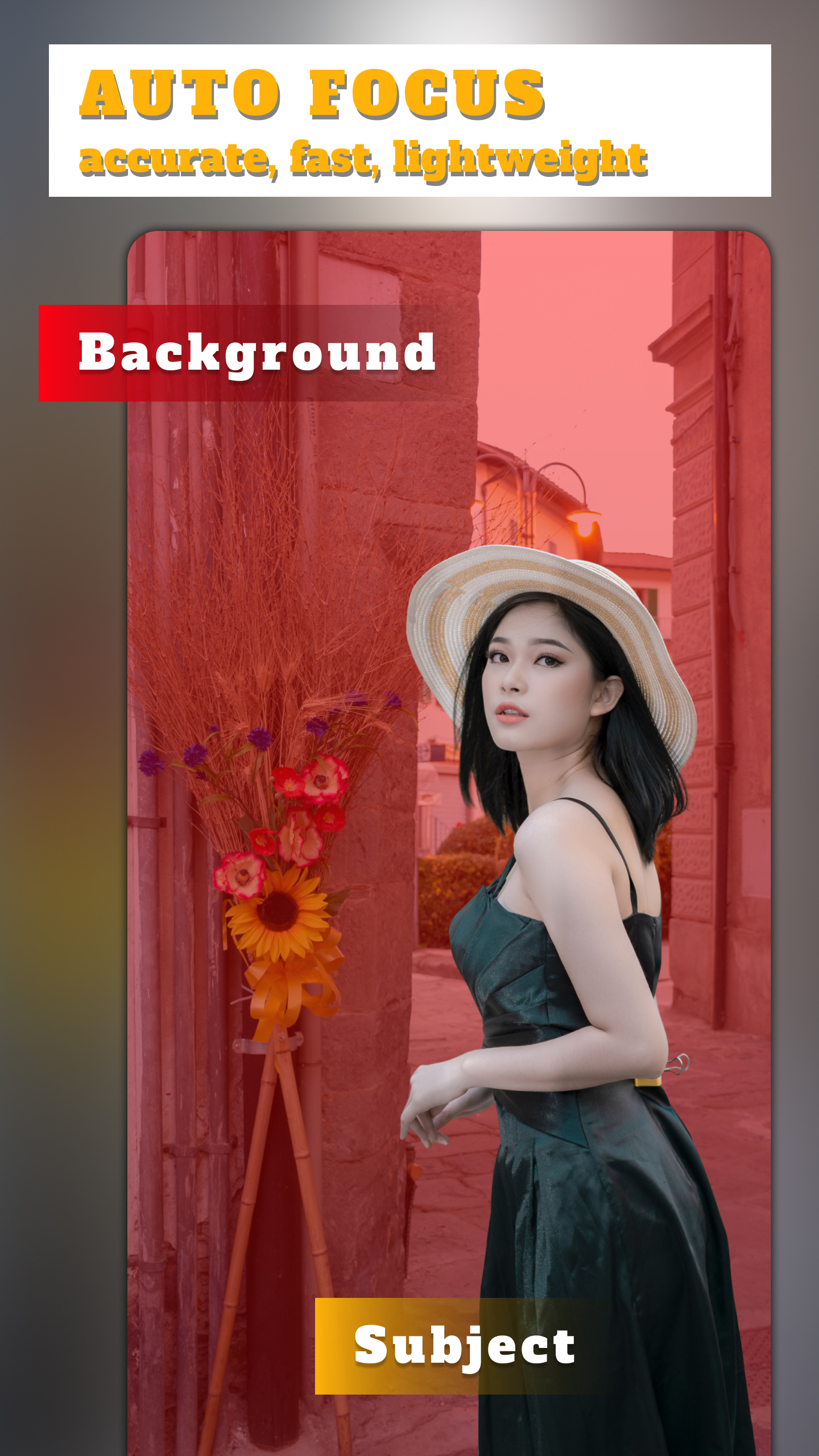 اسکرین شات 1 برنامه Auto blur: blur background