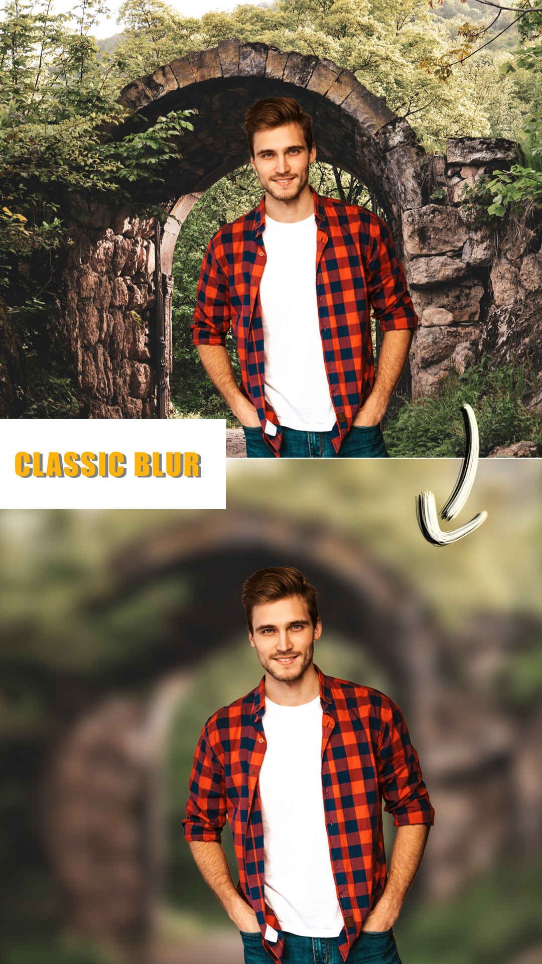 اسکرین شات 3 برنامه Auto blur: blur background