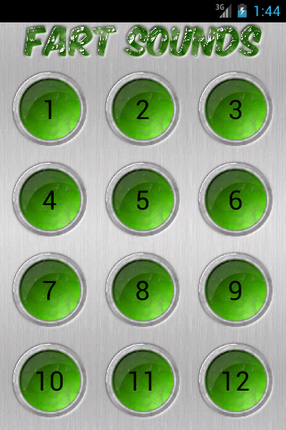 اسکرین شات 1 بازی Fart Sounds - prank and jokes