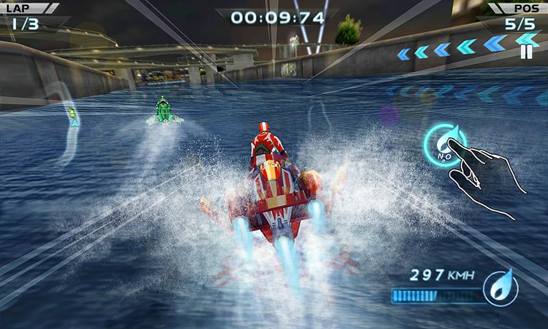اسکرین شات 2 بازی Powerboat Racing 3D