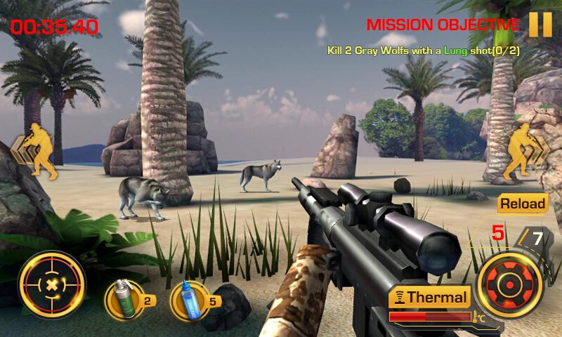 اسکرین شات 2 بازی Wild Hunter 3D