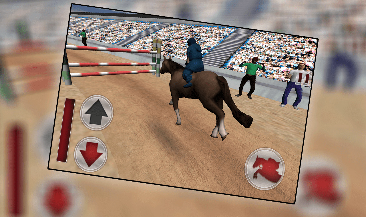 اسکرین شات 4 بازی Jumping Horse Racing Simulator