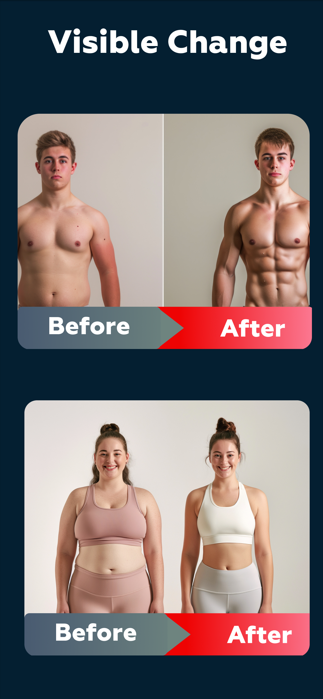 اسکرین شات 6 برنامه Workout at Home: No Equipment
