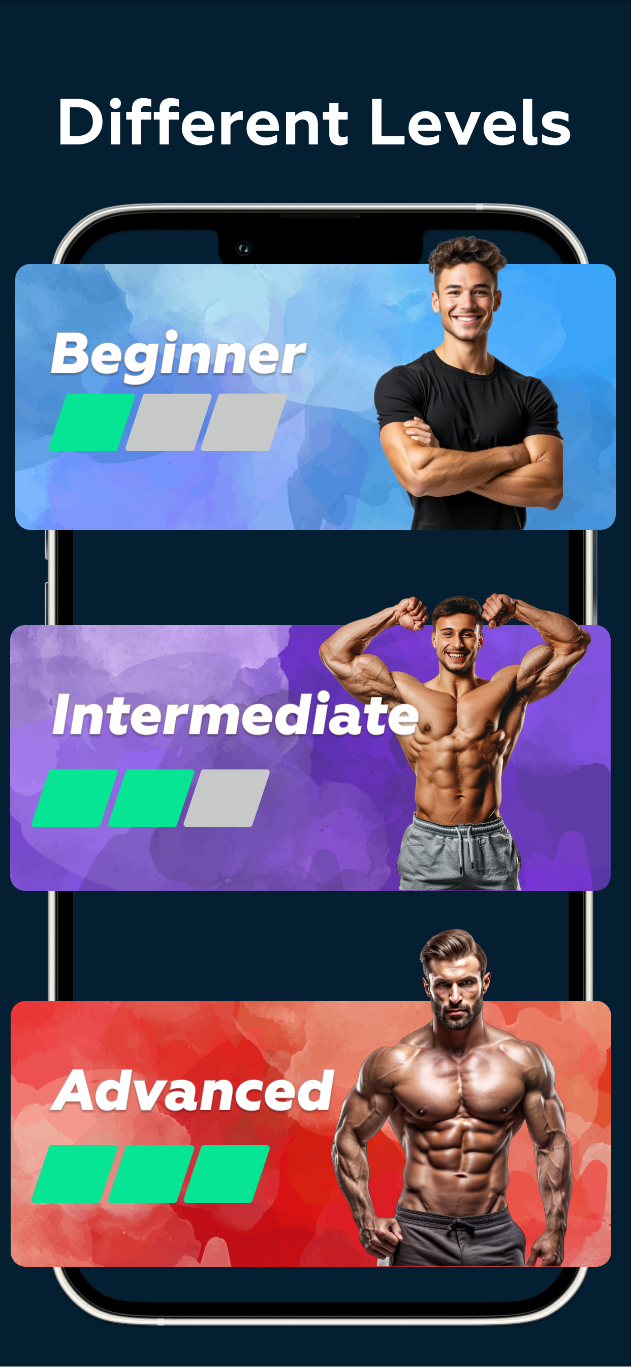 اسکرین شات 2 برنامه Workout at Home: No Equipment