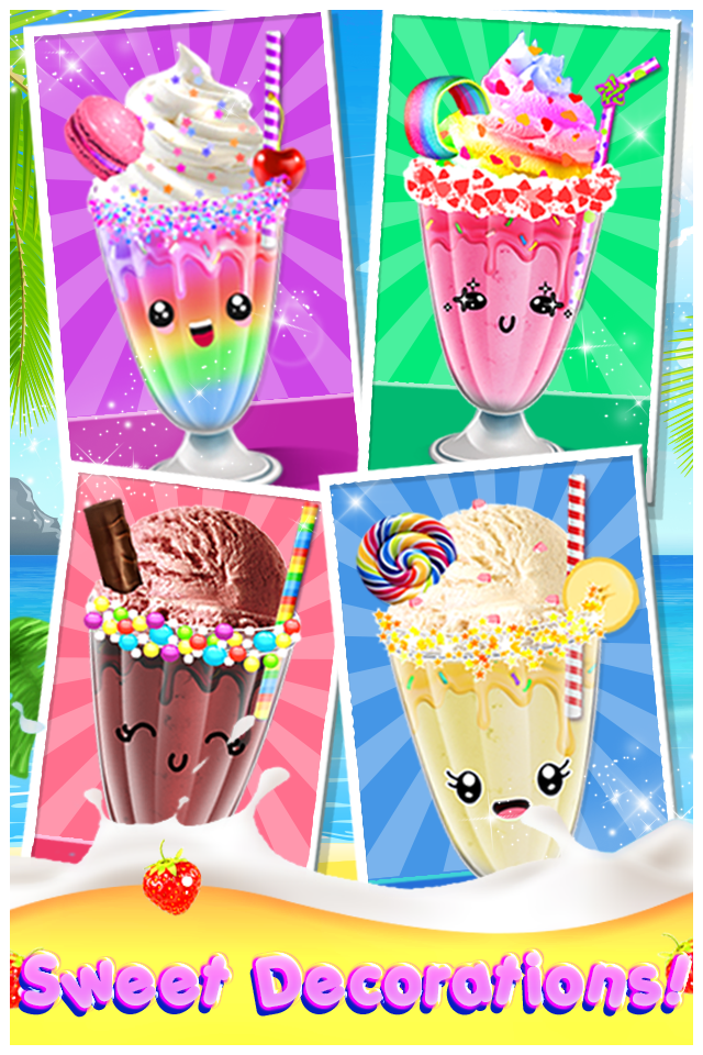اسکرین شات 2 بازی MilkShake Madness - Girls Game