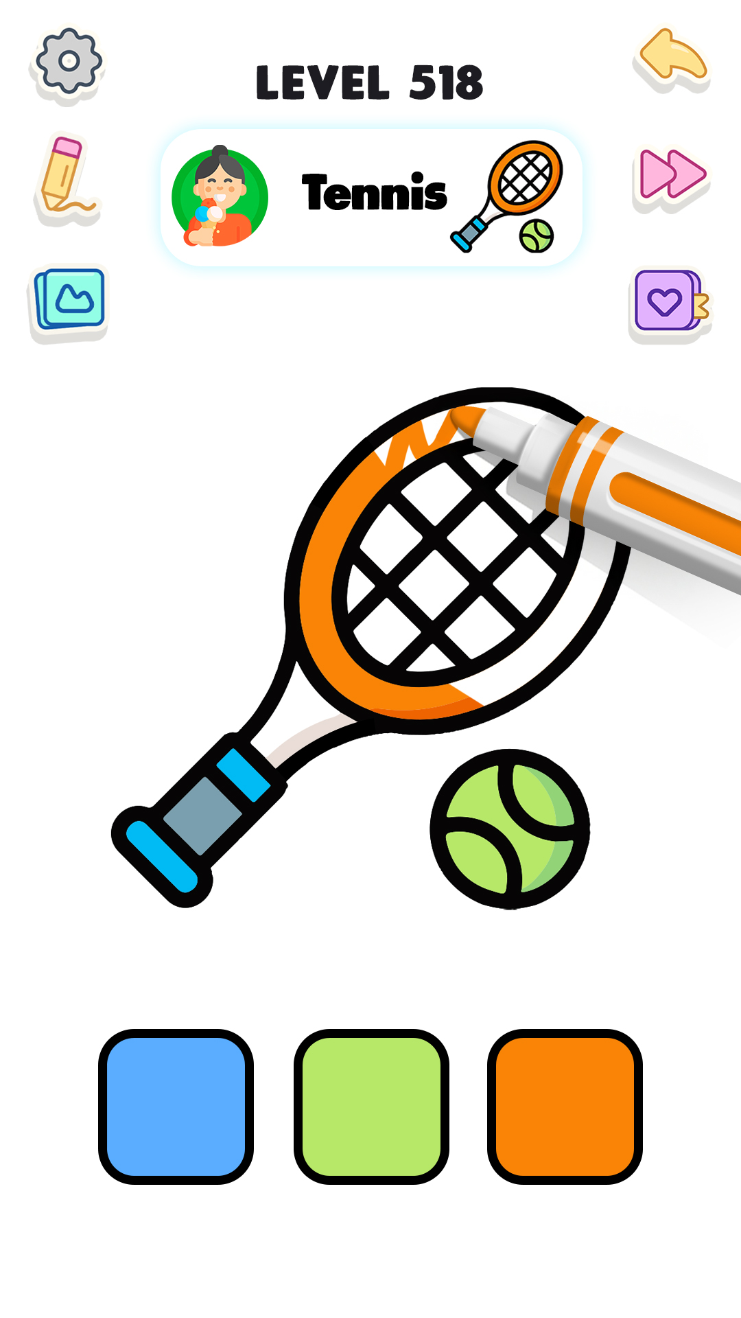 اسکرین شات 5 بازی Color ASMR: Painting Book