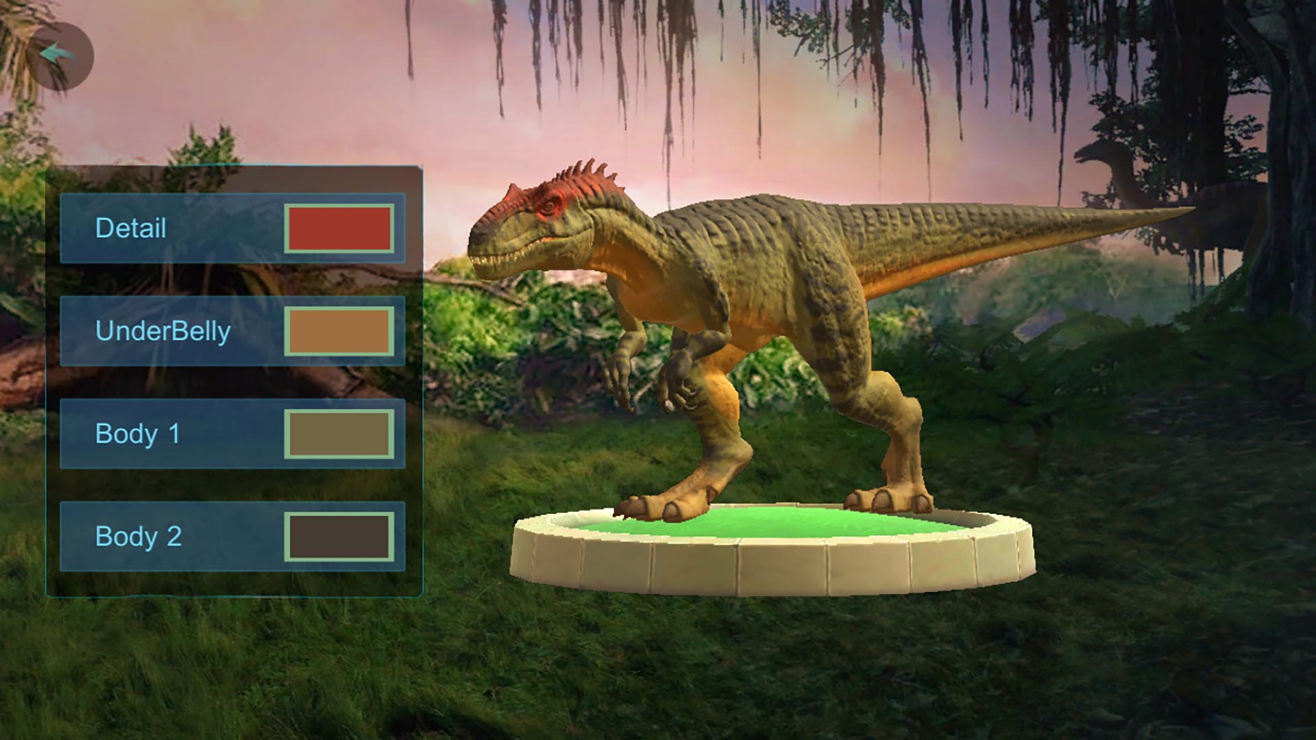 اسکرین شات 3 بازی Dinosaur Simulator: Allosaurus