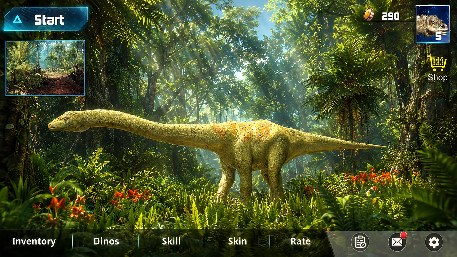 اسکرین شات 5 بازی Argentinosaurus Simulator