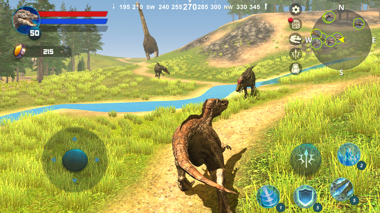 اسکرین شات 1 بازی Baryonyx Dinosaur Simulator