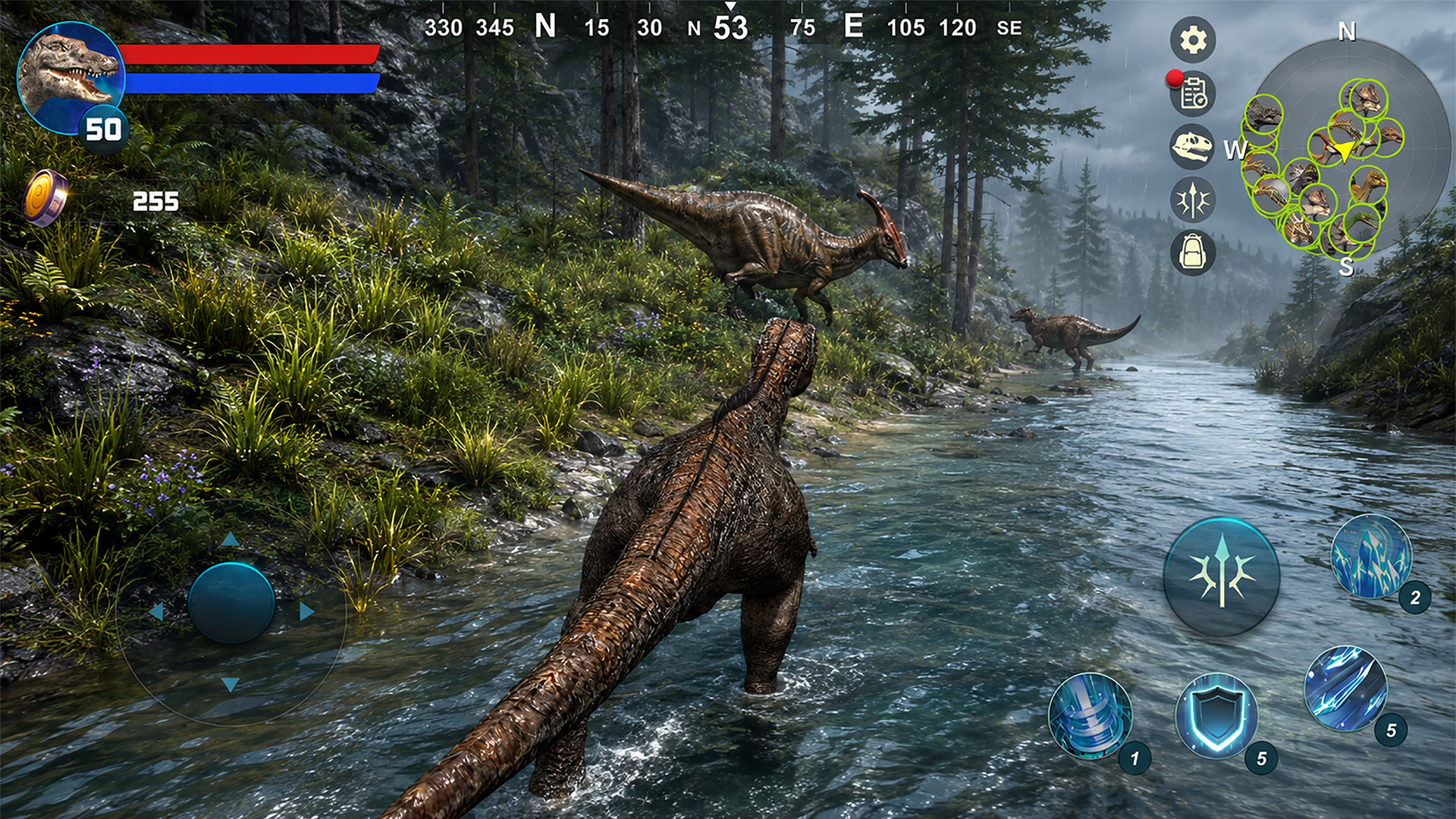 اسکرین شات 3 بازی Baryonyx Dinosaur Simulator