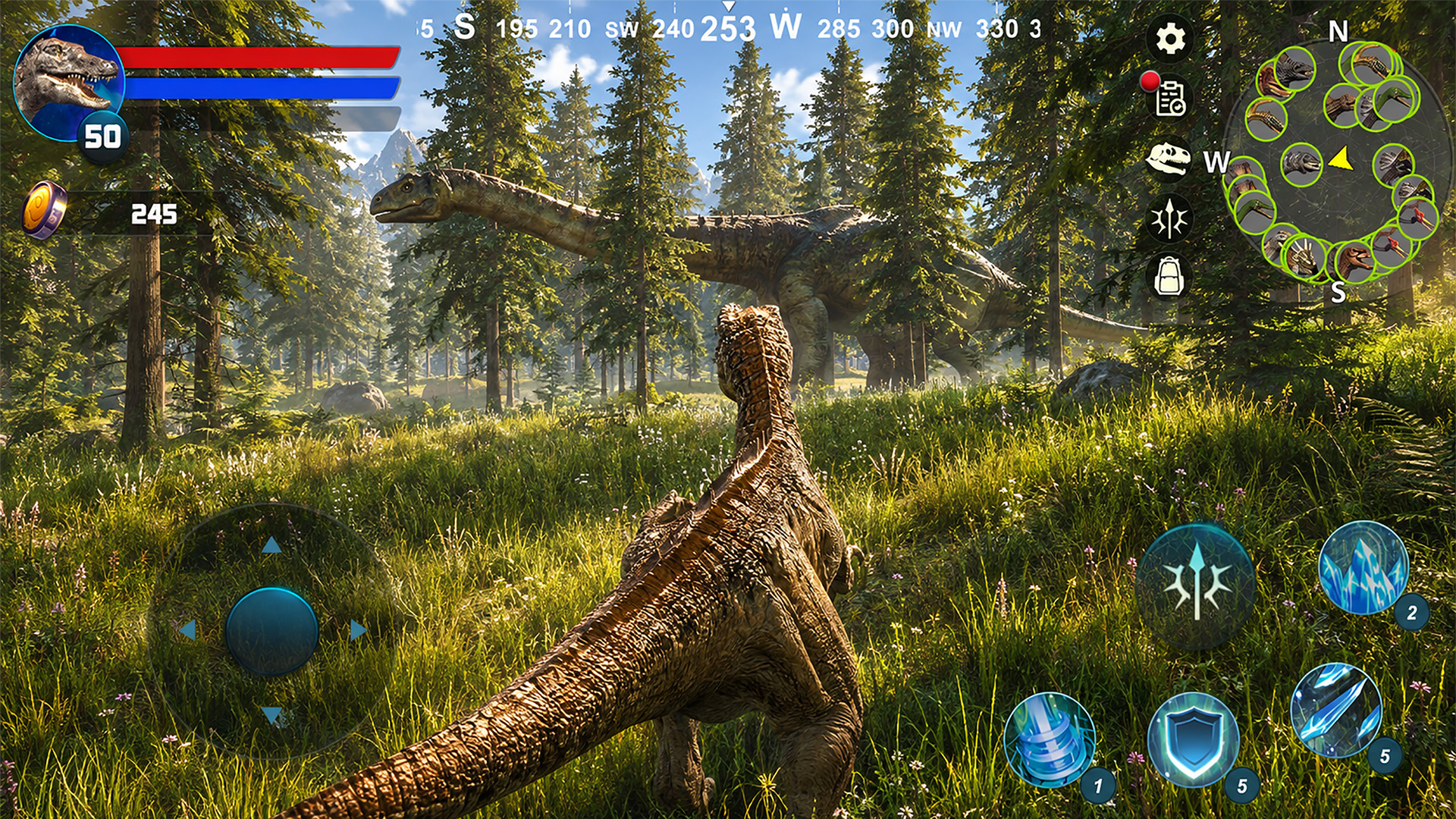 اسکرین شات 6 بازی Baryonyx Dinosaur Simulator