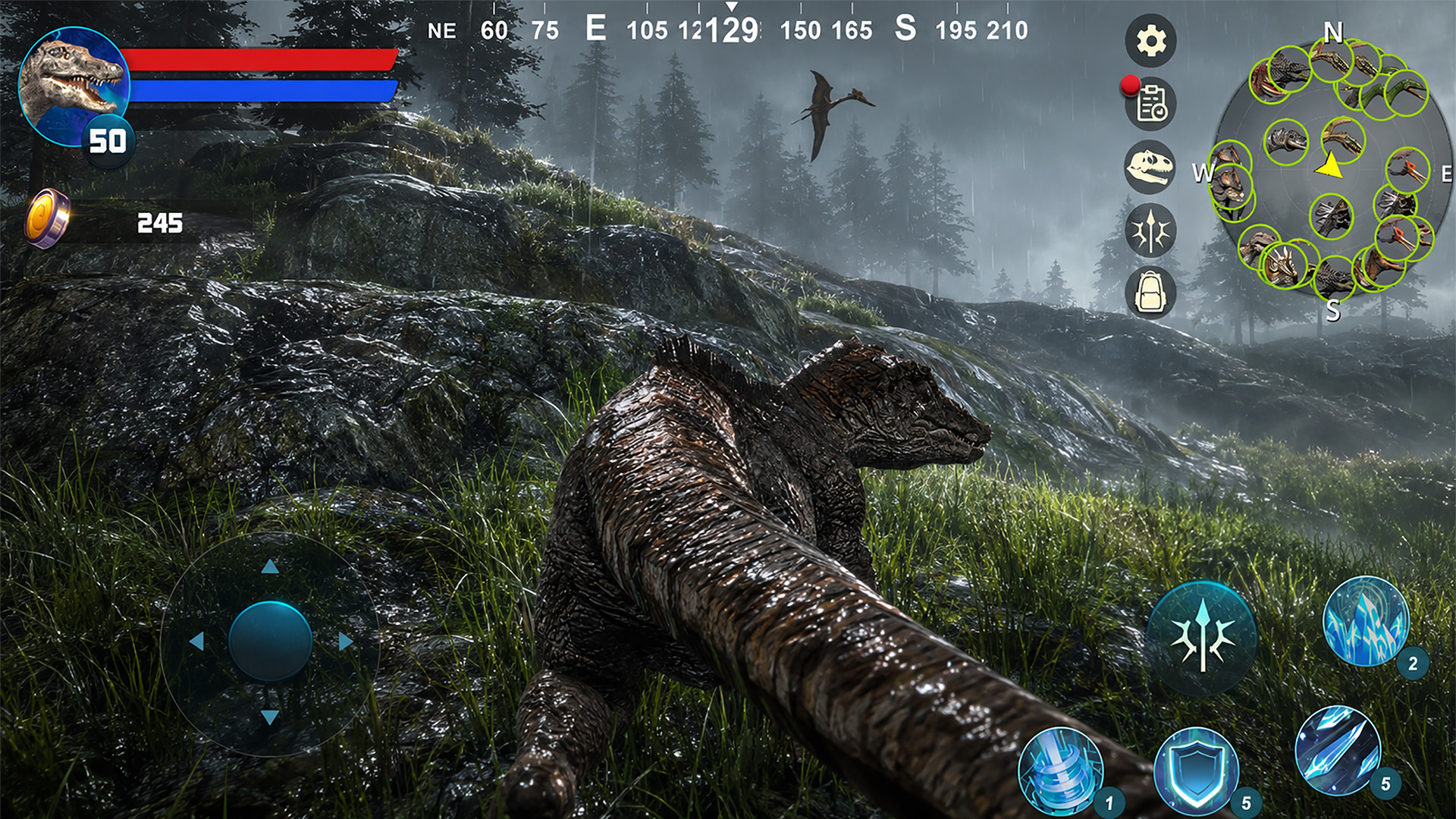 اسکرین شات 1 بازی Baryonyx Dinosaur Simulator