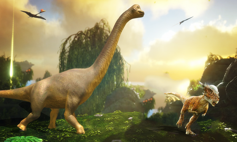 اسکرین شات 3 بازی شبیه ساز Brachiosaurus