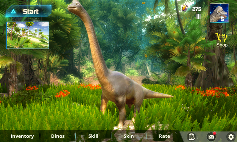 اسکرین شات 1 بازی شبیه ساز Brachiosaurus