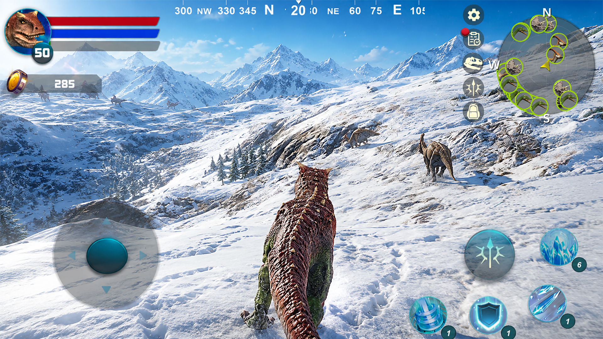 اسکرین شات 4 بازی Carnotaurus Dinosaur Simulator
