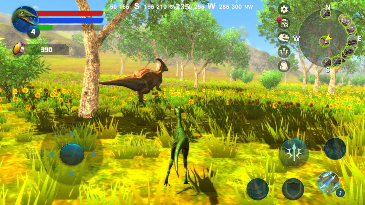 اسکرین شات 1 بازی Compsognathus Dino Simulator