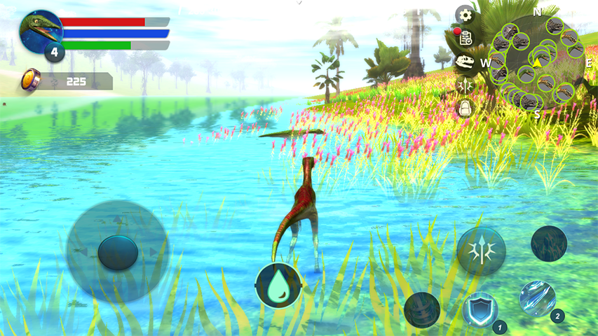 اسکرین شات 4 بازی Compsognathus Dino Simulator