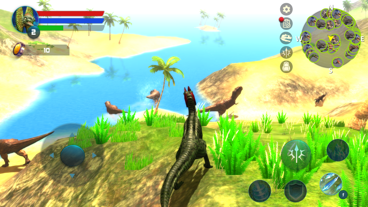 اسکرین شات 2 بازی Dilophosaurus Dino Simulator