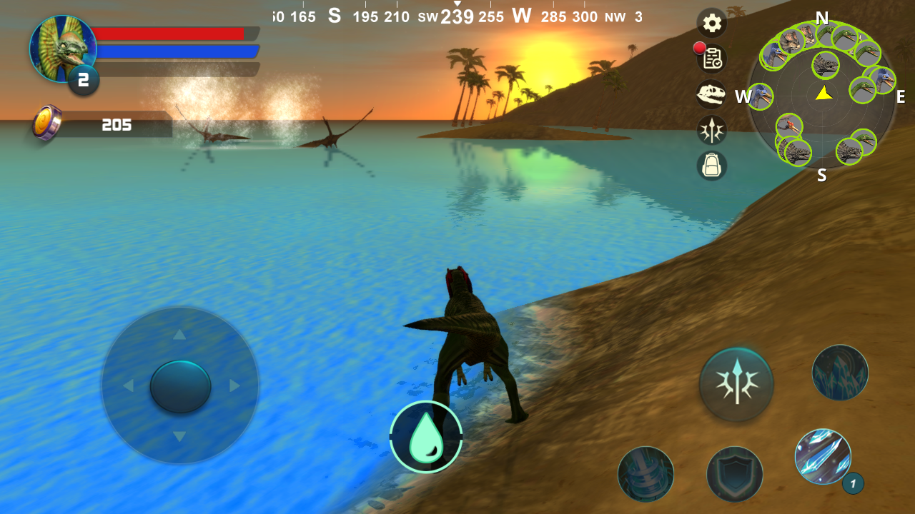 اسکرین شات 3 بازی Dilophosaurus Dino Simulator