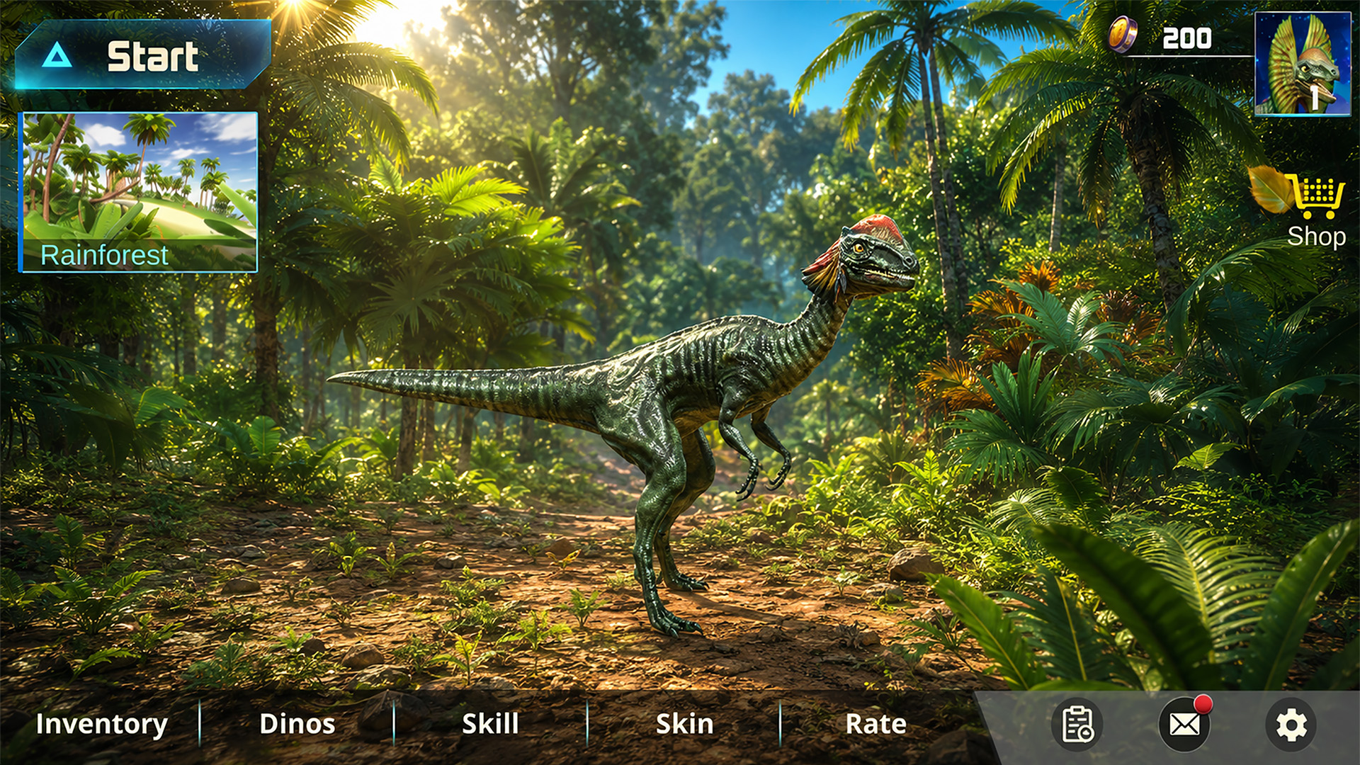 اسکرین شات 8 بازی Dilophosaurus Dino Simulator