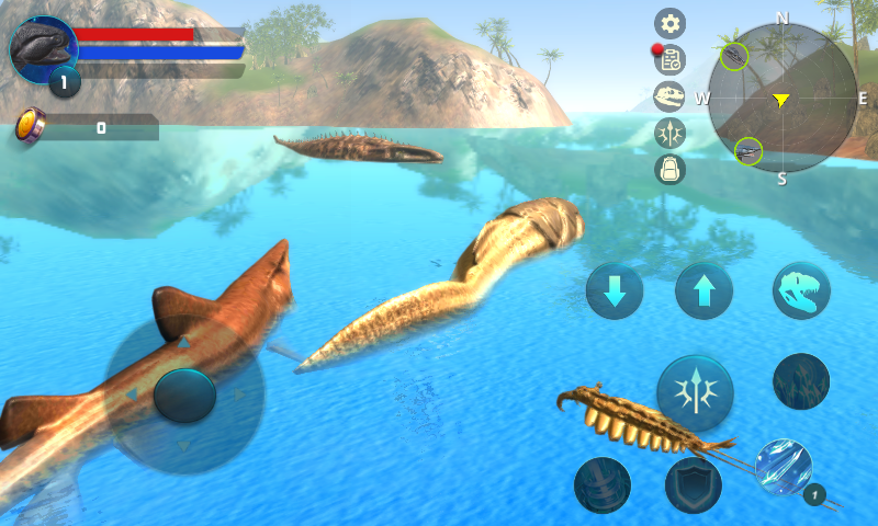 اسکرین شات 4 بازی Dunkleeosteus Simulator