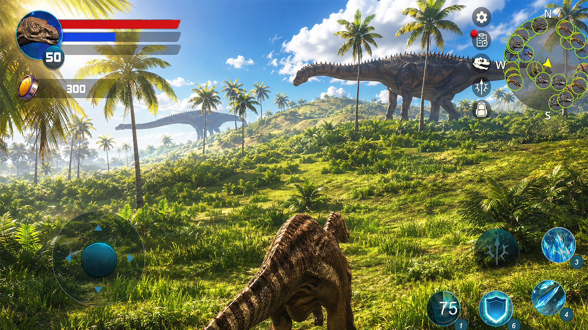 اسکرین شات 1 بازی Iguanodon: Dinosaur Survival
