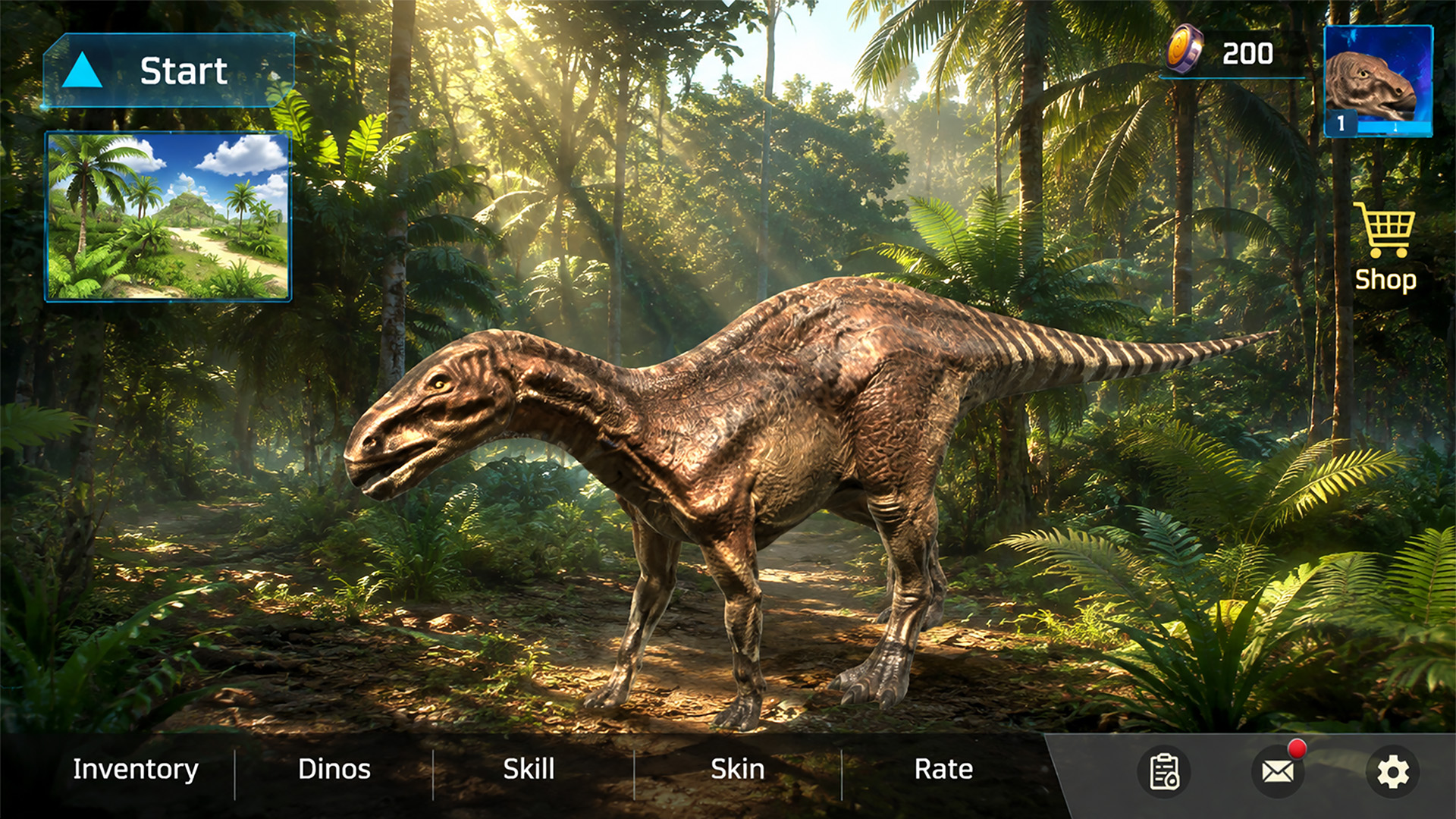 اسکرین شات 3 بازی Iguanodon: Dinosaur Survival