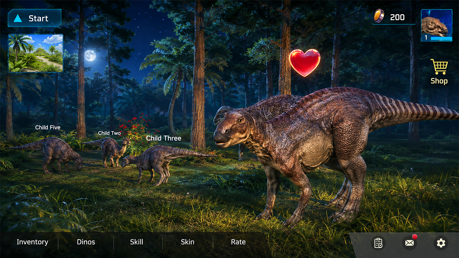 اسکرین شات 5 بازی Iguanodon: Dinosaur Survival
