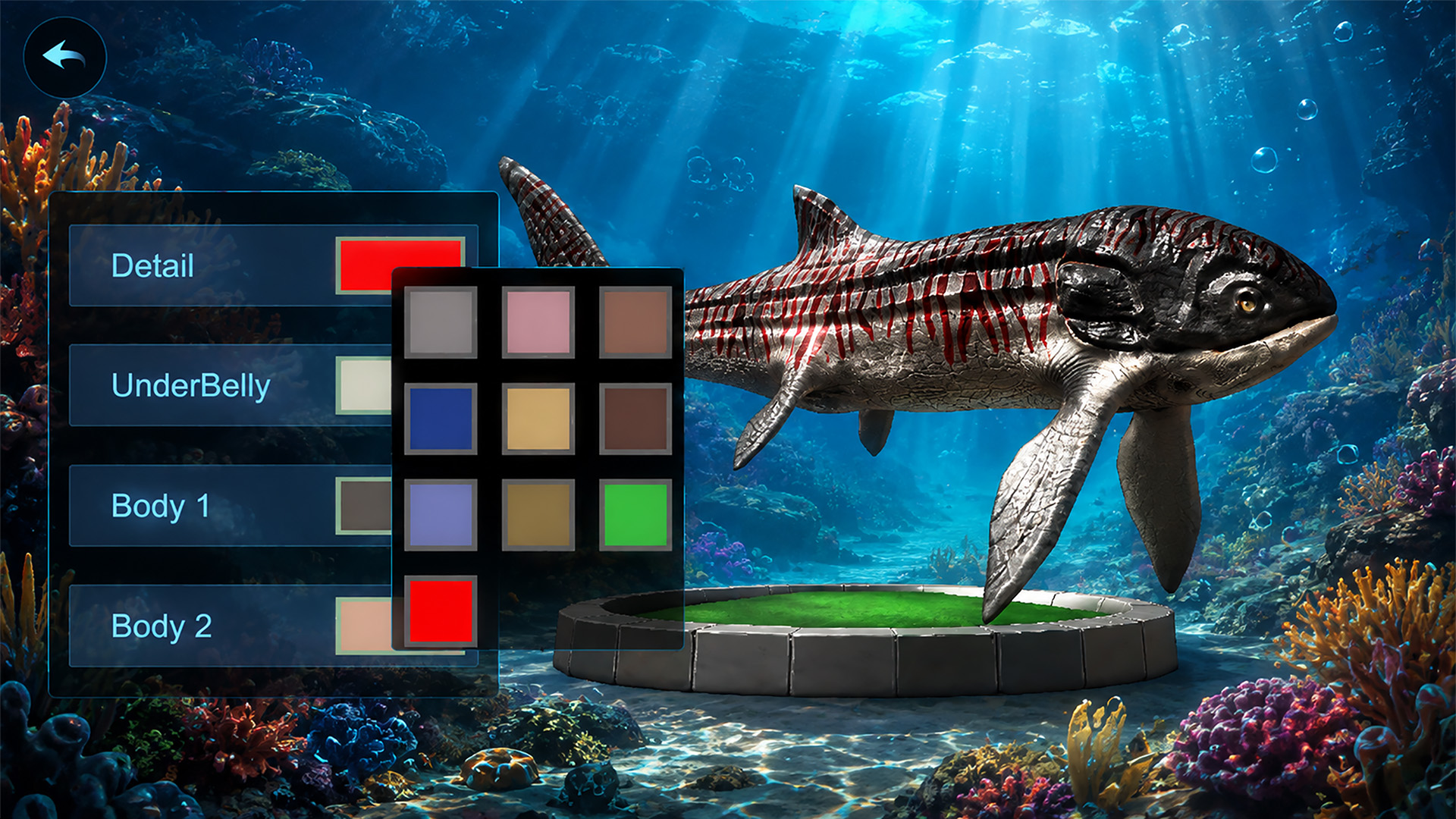 اسکرین شات 3 بازی Leedsichthys Simulator