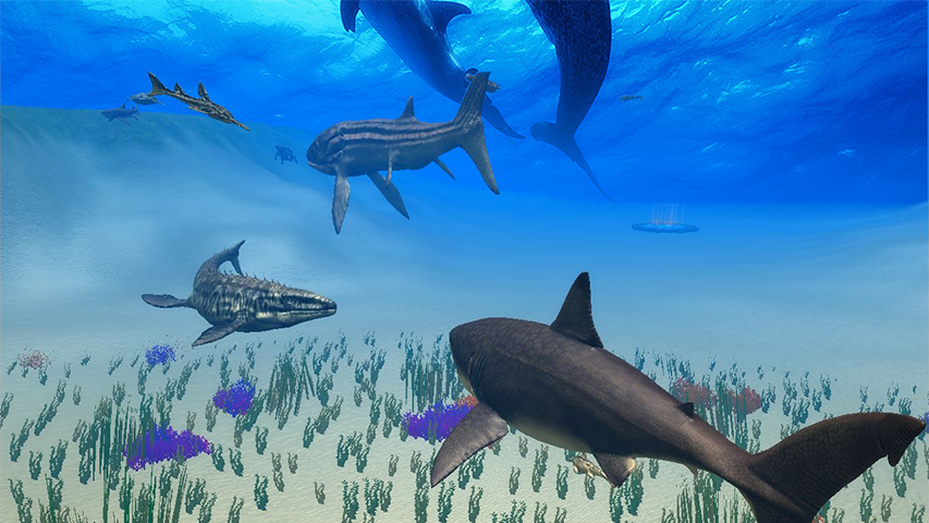 اسکرین شات 5 بازی Megalodon Dino Survival Sim