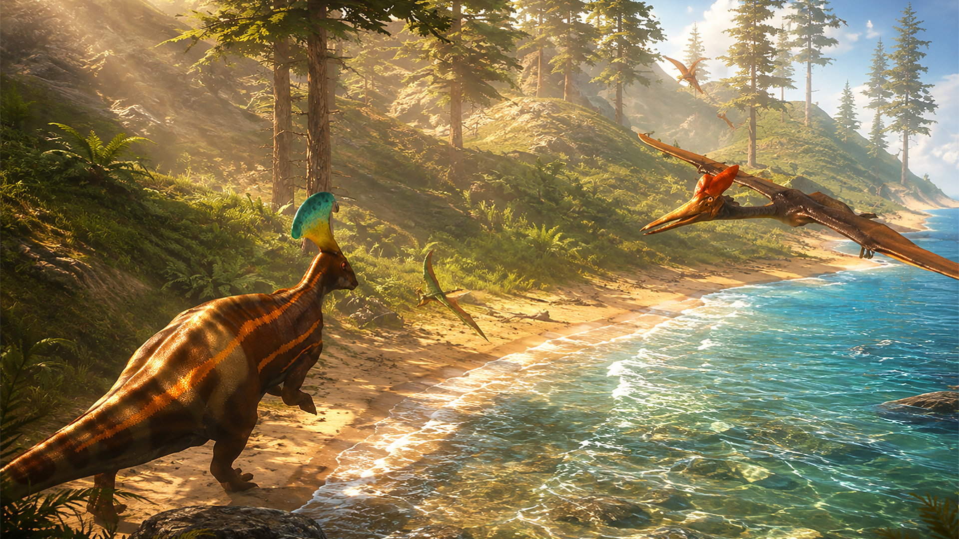 اسکرین شات 1 بازی Olorotitan: Giant Dino Family