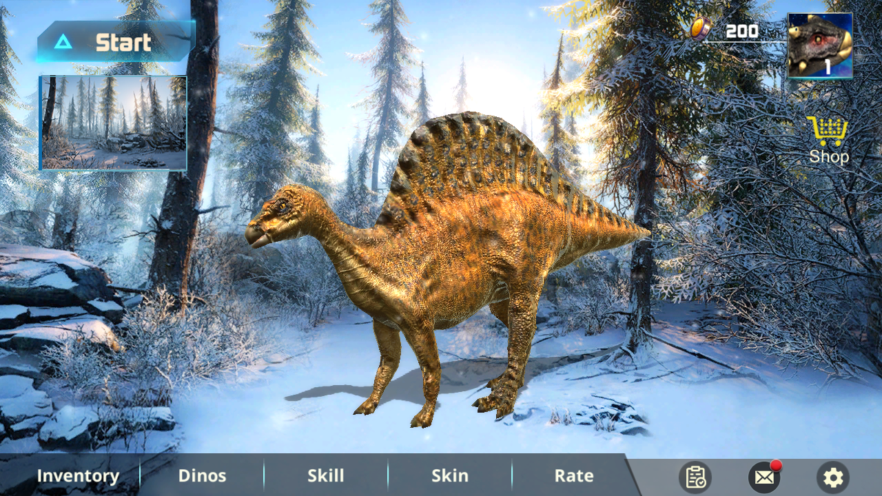 اسکرین شات 1 بازی Ouranosaurus: Dino Simulator
