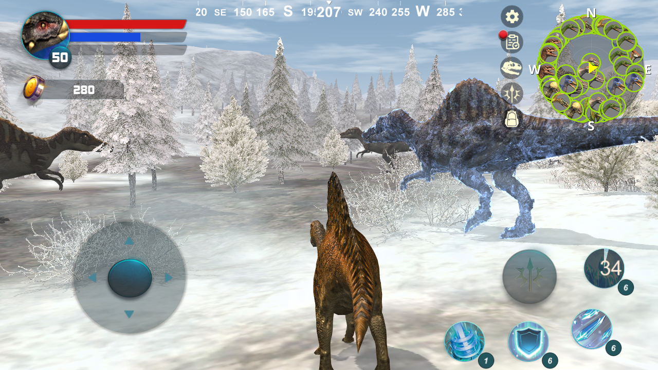 اسکرین شات 7 بازی Ouranosaurus: Dino Simulator
