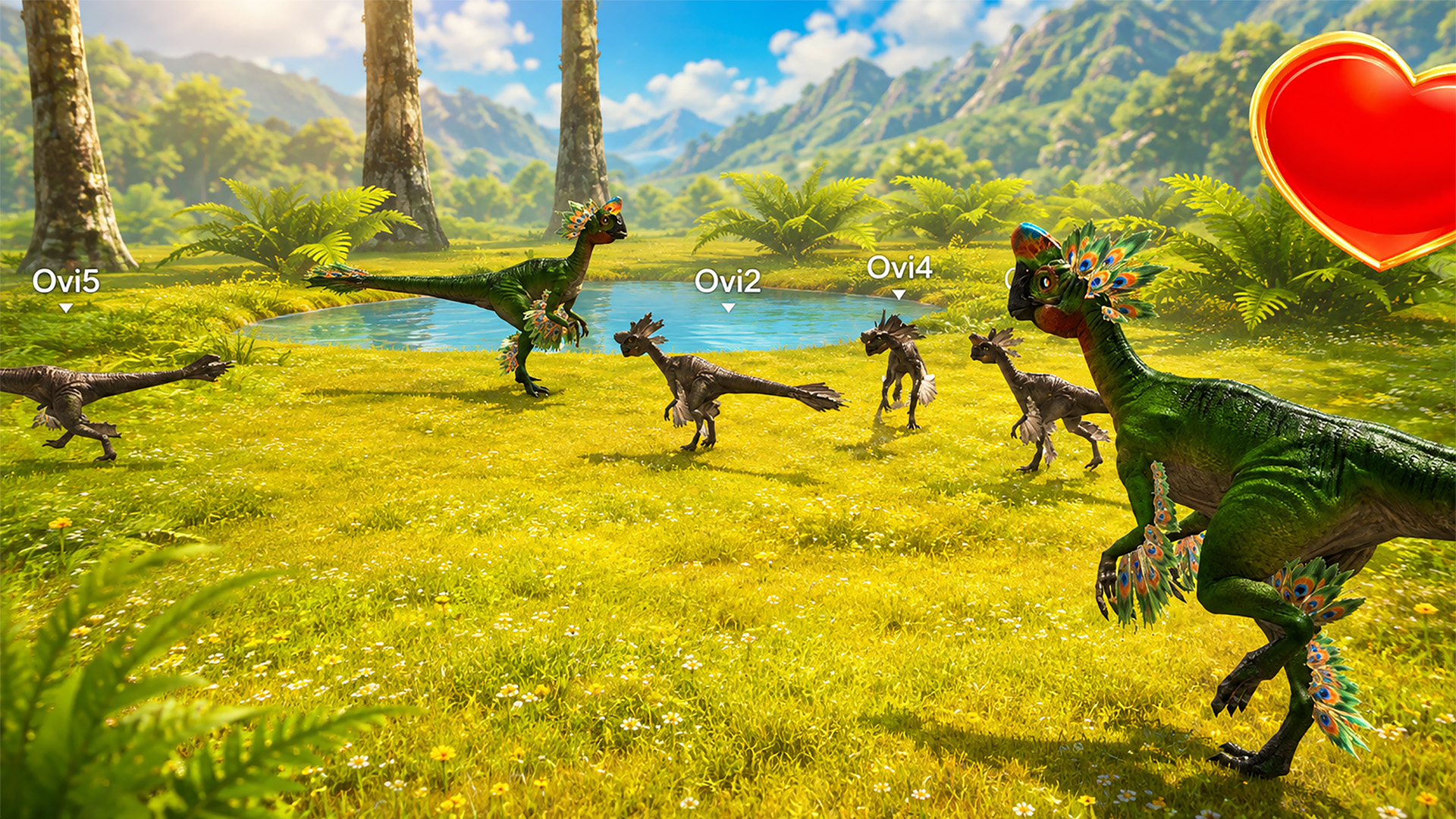 اسکرین شات 3 بازی Oviraptor: Feathered Dino Sim