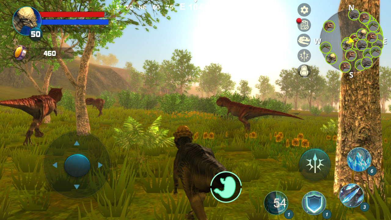 اسکرین شات 3 بازی Pachycephalosaurus Simulator