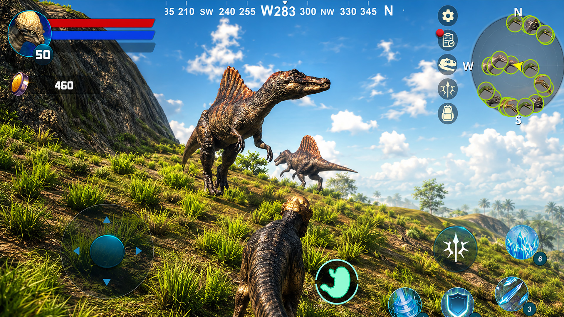 اسکرین شات 1 بازی Pachycephalosaurus Simulator