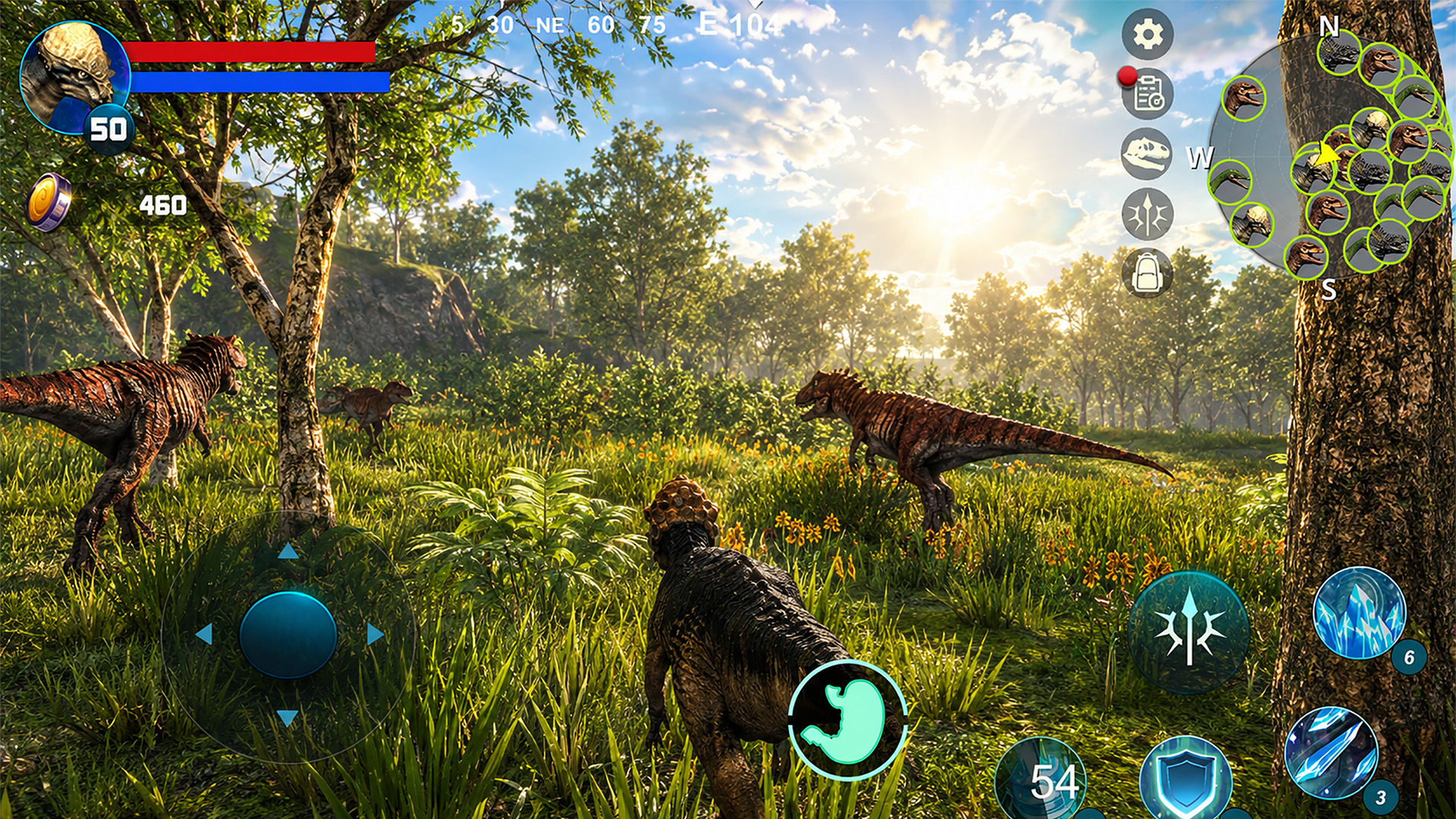 اسکرین شات 3 بازی Pachycephalosaurus Simulator