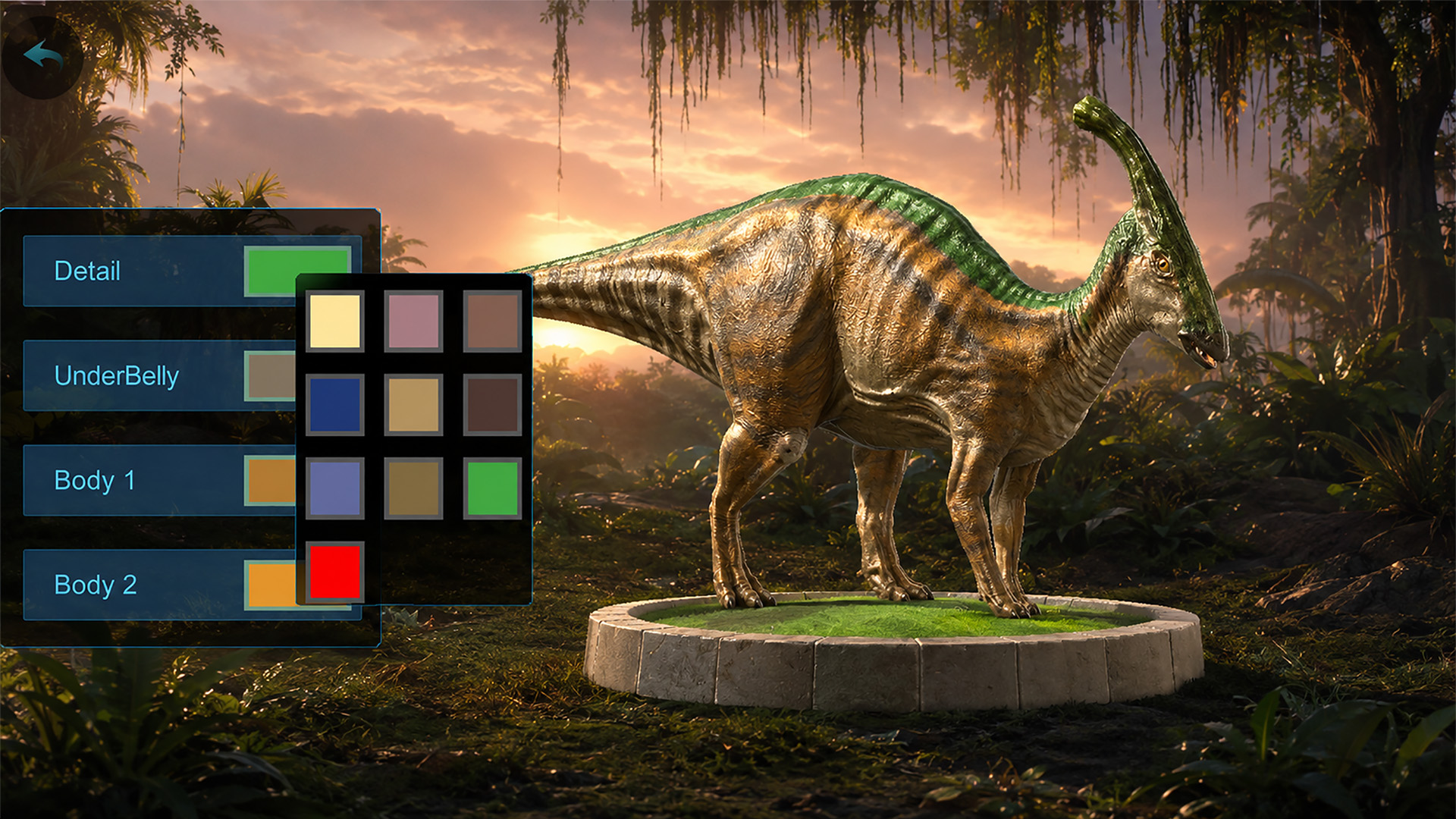 اسکرین شات 1 بازی Parasaurolophus Simulator