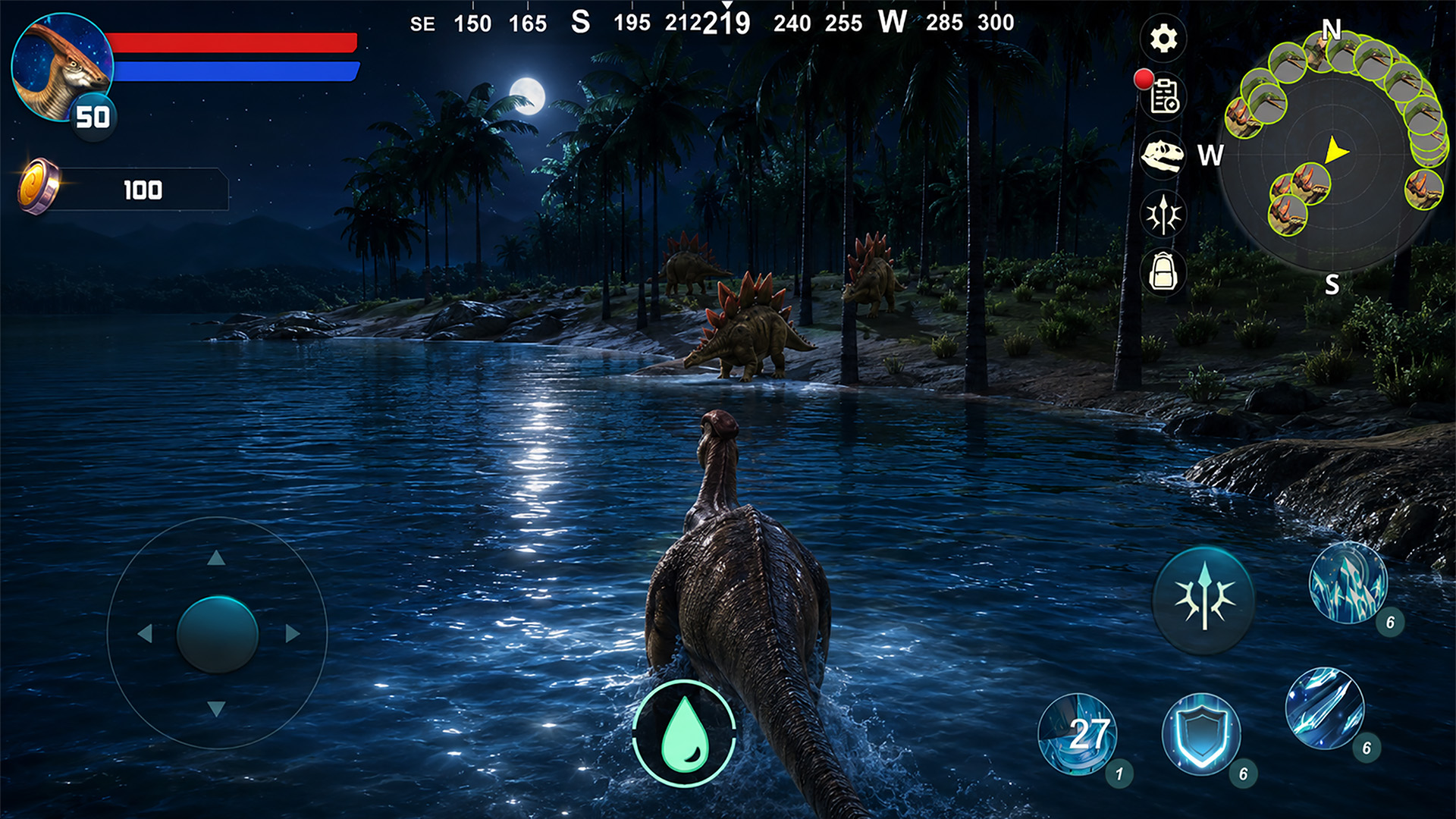 اسکرین شات 3 بازی Parasaurolophus Simulator