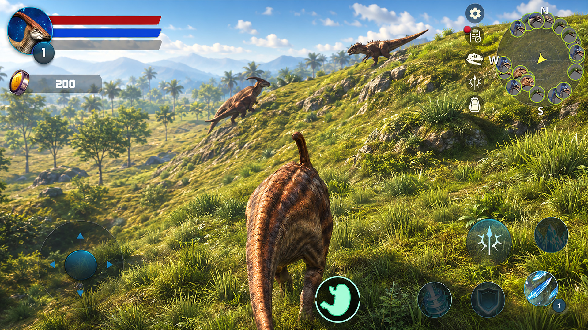 اسکرین شات 6 بازی Parasaurolophus Simulator