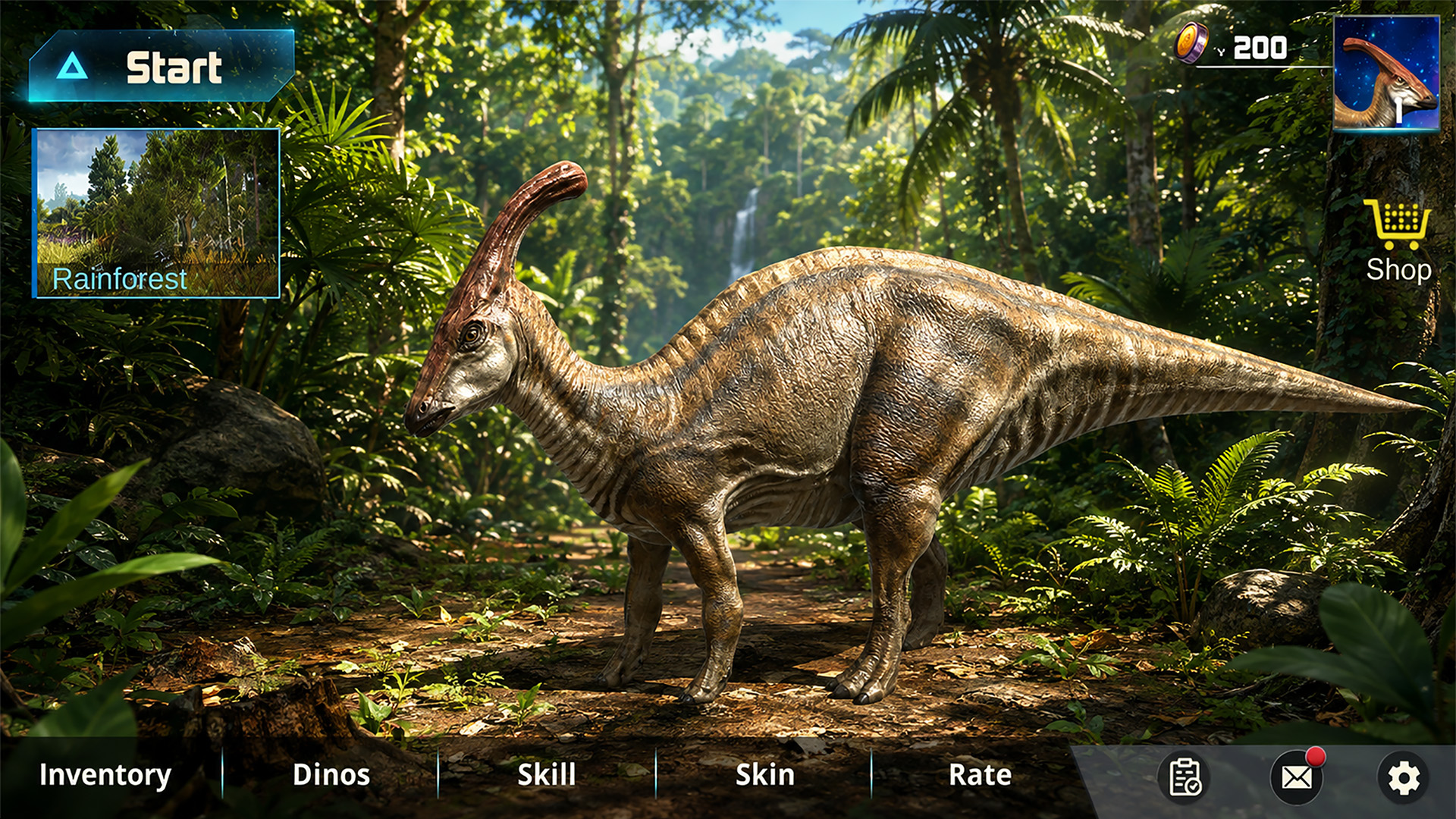 اسکرین شات 8 بازی Parasaurolophus Simulator
