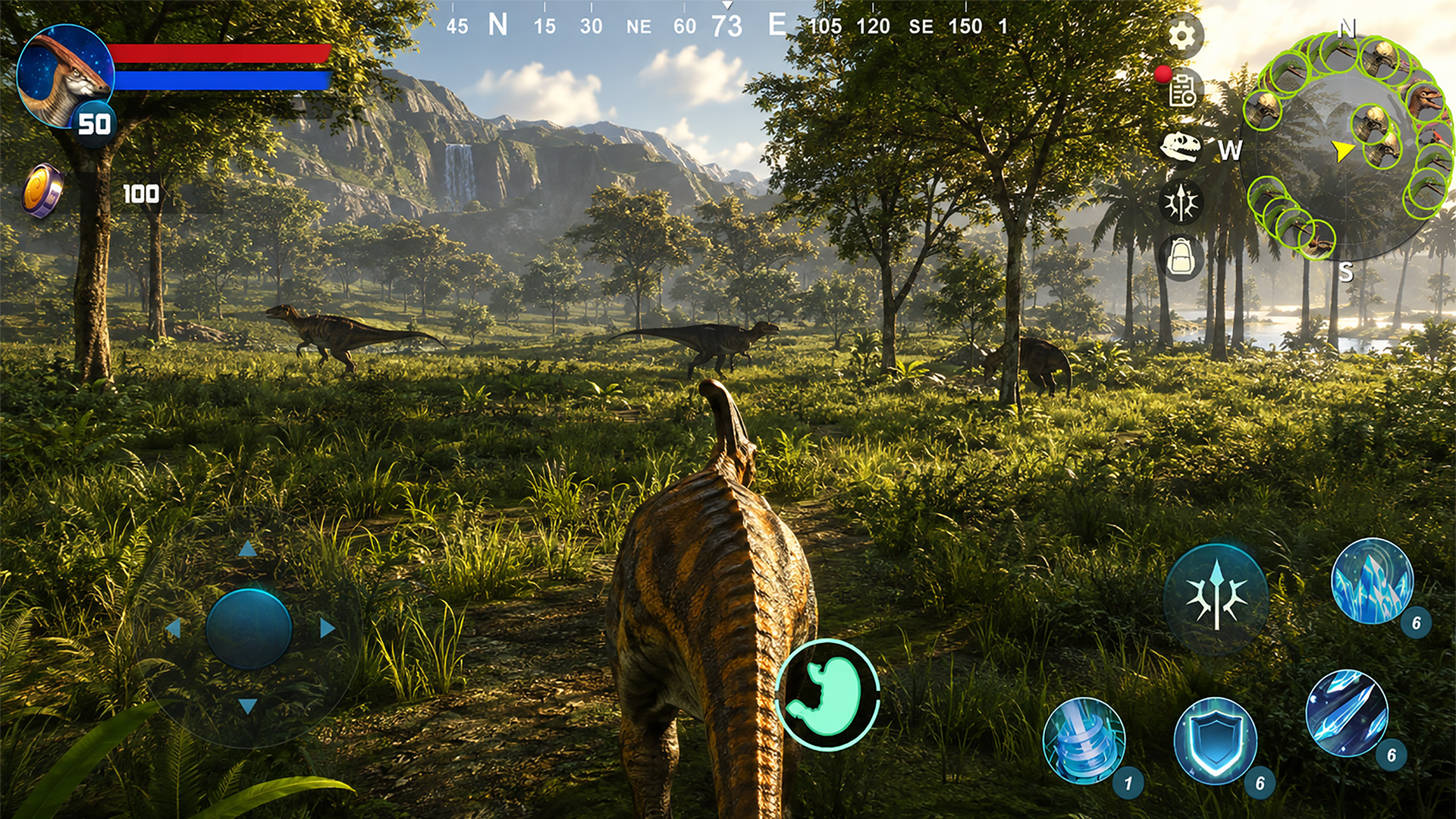 اسکرین شات 5 بازی Parasaurolophus Simulator