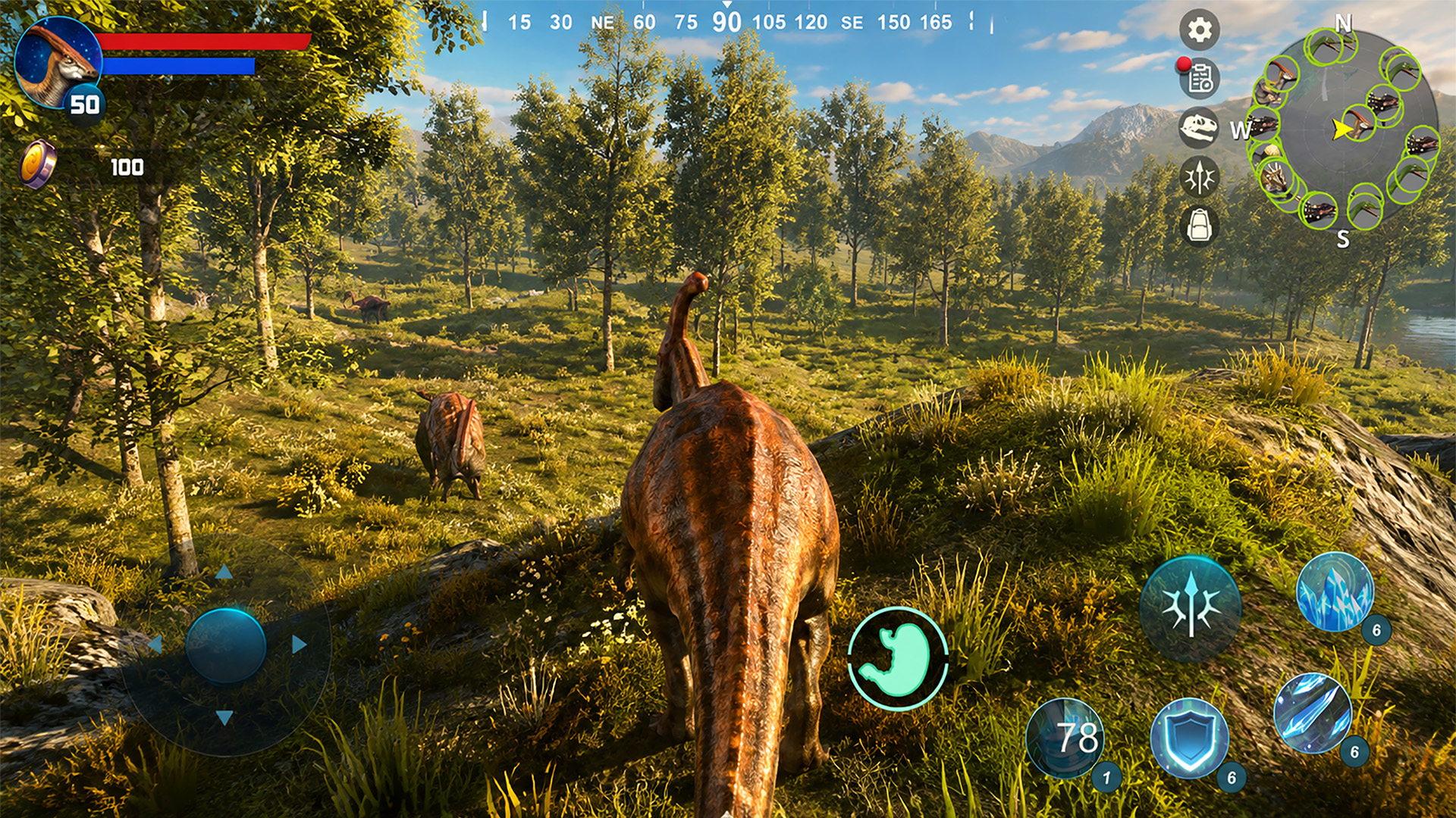 اسکرین شات 4 بازی Parasaurolophus Simulator