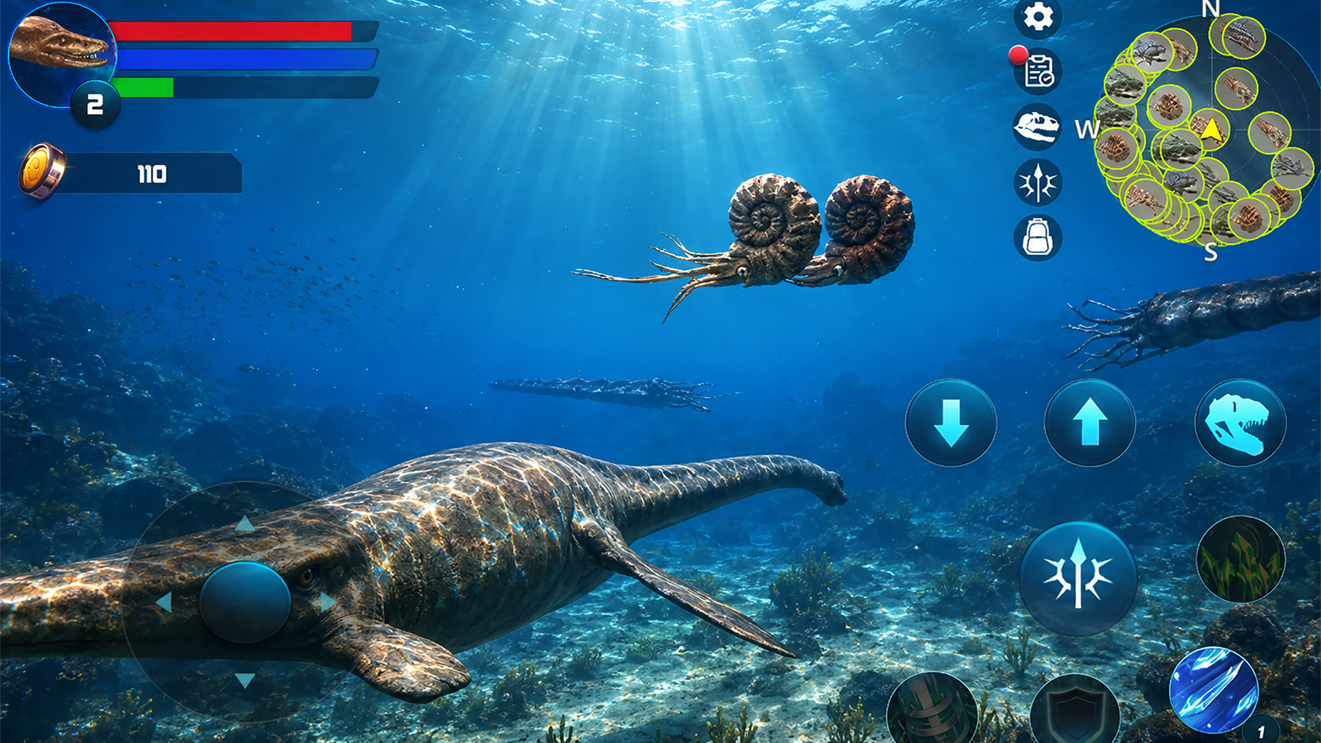 اسکرین شات 4 بازی Plesiosaurus Simulator