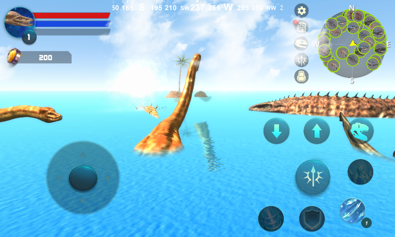 اسکرین شات 2 بازی Plesiosaurus Simulator
