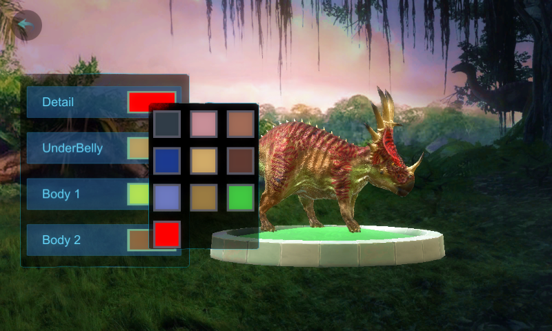اسکرین شات 2 بازی Styracosaurus: Horned Dino Sim