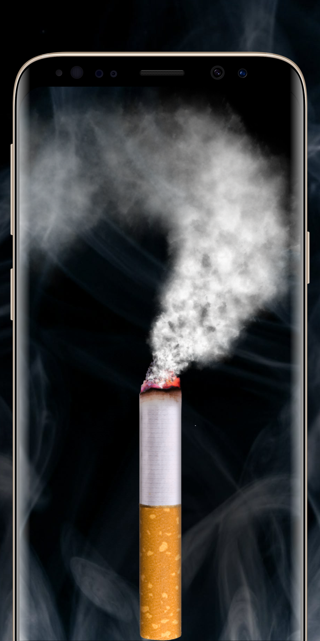 اسکرین شات 2 برنامه Cigarette Smoking Simulator