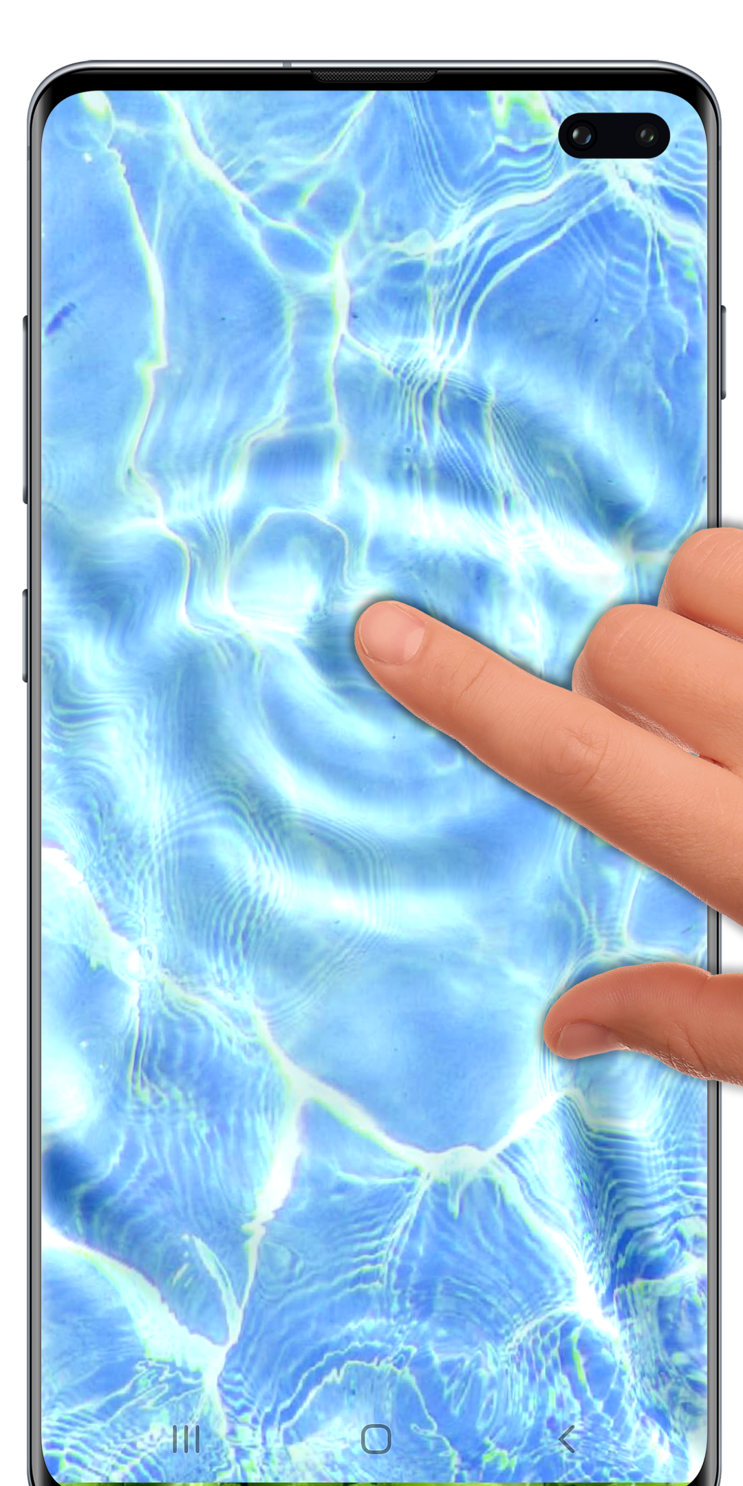 اسکرین شات 1 برنامه Water Ripples Realistic Effect