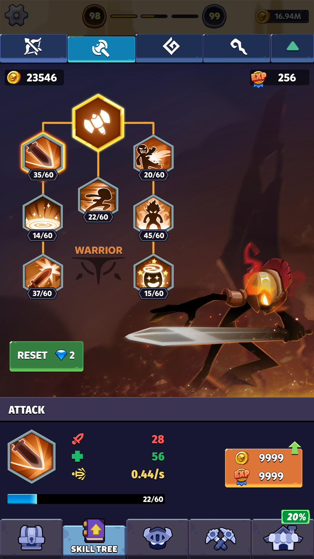 اسکرین شات 5 بازی Idle Stick Heroes